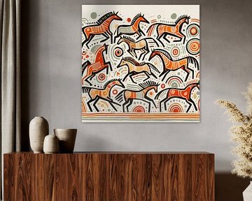 Eclectic Horses by Fernando Vieira