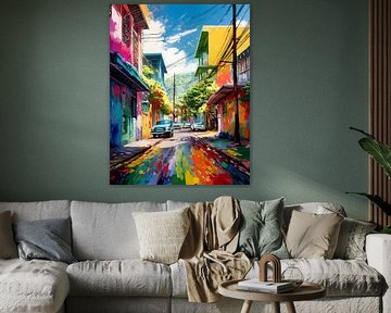 Hawaii-Farbenrausch im Tropenlicht, Straße der Träume