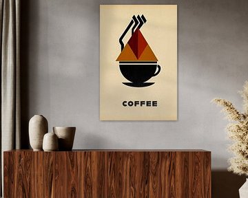 Kubistische Koffie van Karina Brouwer