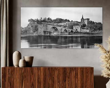 Avignon zwart-wit van Manfred Voss, Zwart-Wit Fotografie