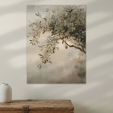 Olijfboom van Japandi Art Studio