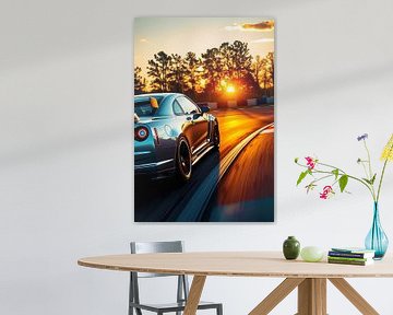 Nissan GT-R R34 Zonsondergang van MIROKKU