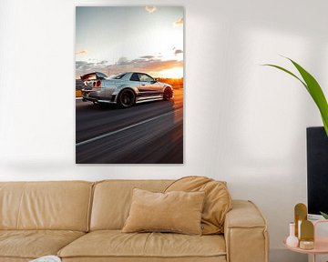 Nissan GT-R R34 Zonsondergang van MIROKKU