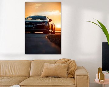 Audi R8 Zonsondergang van MIROKKU