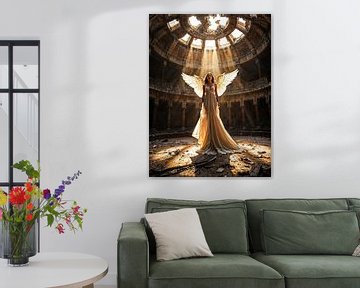 Engel van Licht in de Verlaten Hal