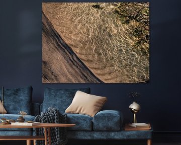 Abstract pattern on the beach #2 by Photolovers reisfotografie