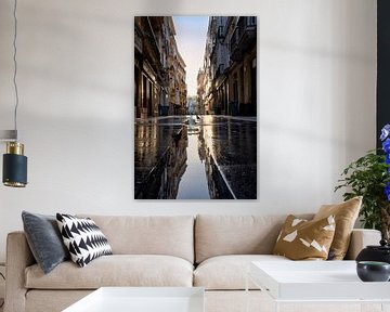 Oude binnenstad van Cádiz van Voss fotografie