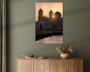 Zonsopgang Cadiz van Voss fotografie