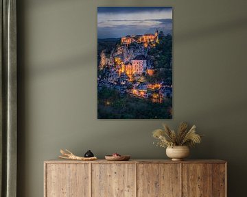 Rocamadour in the evening by Voss photography