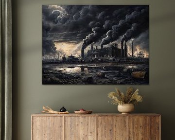 Schaduwen van de Industrie van Retrotimes