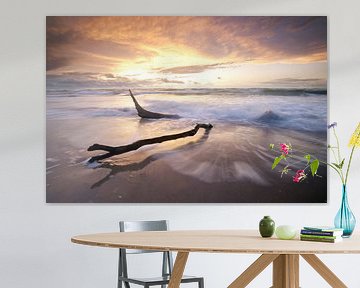 Zonsondergang weststrand van Marko Sarcevic