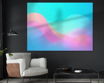 Golven Kleur van Modern Collection