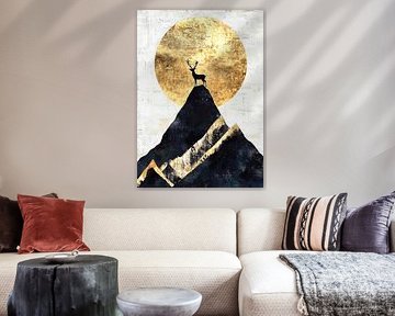 Majesté de la montagne d'or