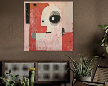 Abstract kunst Picasso van Kunst Kriebels