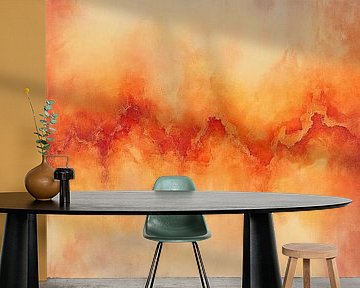 Feurige Stille breitet sich aus