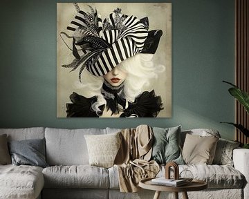 Zwart-wit allure van Color Square