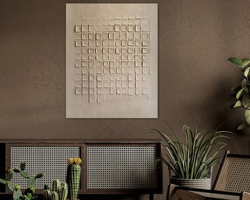 Textuur in balans van Color Square
