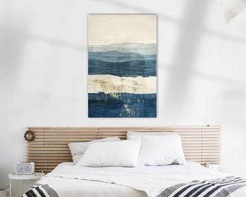 Vagues de bleu sur Color Square