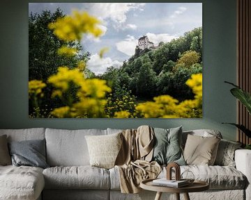 Burg Egloffstein im Frühling