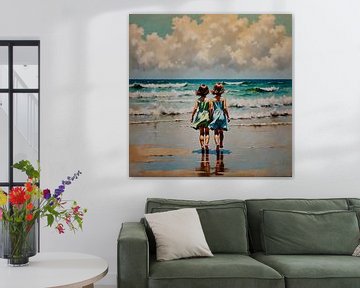 Samen de stormen van het leven trotseren van Jan Keteleer (JanKé): Een reis voorbij het canvas
