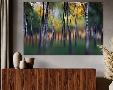 La magie de la forêt sur Ton Kuijpers