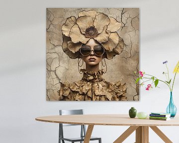 Mode in bloei van Color Square