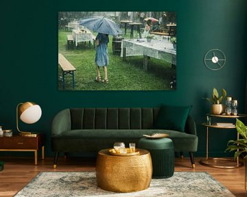 meisje in de regen van natasja noordervliet
