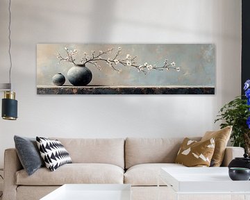 Stilleven met Bloemen van Kunst Kriebels