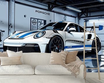 Porsche 911 GT3 RS Witblauw
