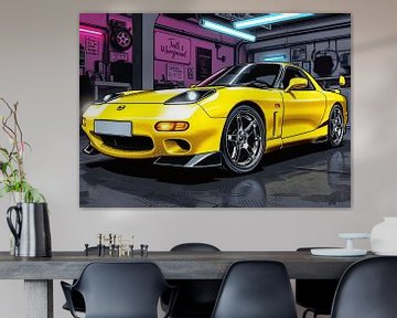 Mazda RX-7 by MIROKKU