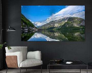 Vue du lac de Hallstatt en Autriche