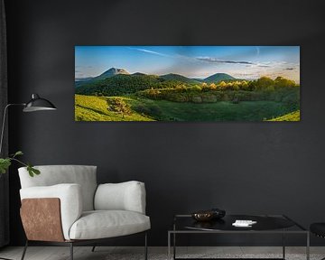 Auvergne volcano landscape in France by Voss photography