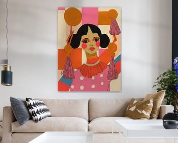 De circusartieste van Franka Poulain