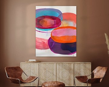 Zen Rond schilderij