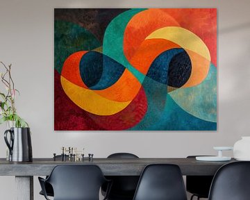 Abstract modern schilderij van Modern Collection