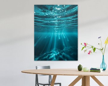 Aquatisch lichtspel van Artistic