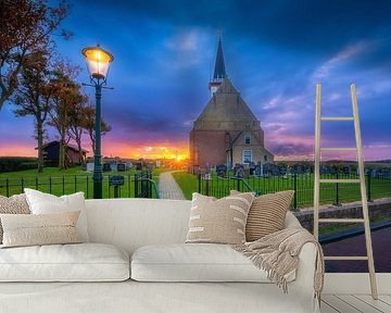 Church of Den Hoorn on Texel.