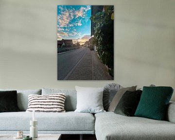 Rustige straat in een charmante dorp van Life’s beauty
