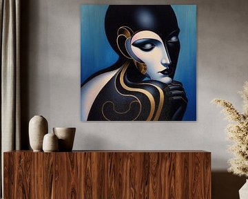 Feminine Art Deco van J.O. Han