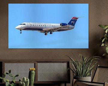 US Airways Express Bombardier CRJ-200. van Jaap van den Berg