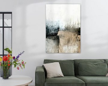neutraal abstract van Ela Szczepaniak