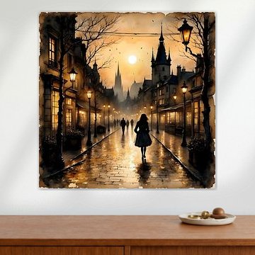 Silhouettes in the moonlight