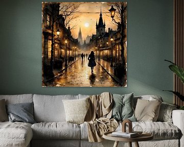 Silhouetten im Mondlicht von Kristin M