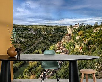 Bergdorf Rocamadour in Frankreich