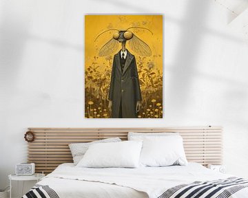 Dierportret Heinz-Fritz Vespula van Nico Brons