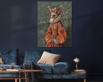 Dierportret Yobentonia Gascarien van Nico Brons