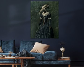Dierportret Jenifer Leptoptil van Nico Brons