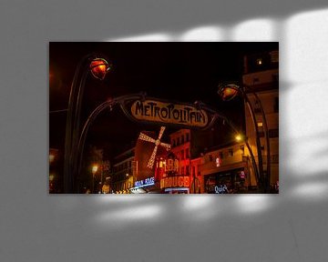 Metropolitain Moulin Rouge von Jaco Verheul