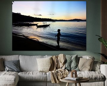 Jeu d’ombres au coucher de soleil sur Frank Photos