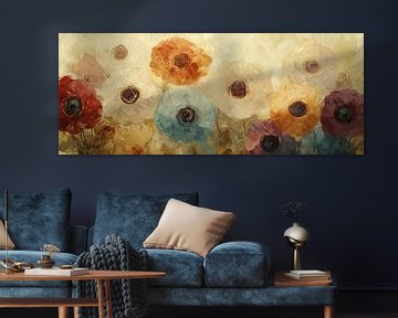 Bloemengloed | Expressieve Bloemen Pracht van De Mooiste Kunst